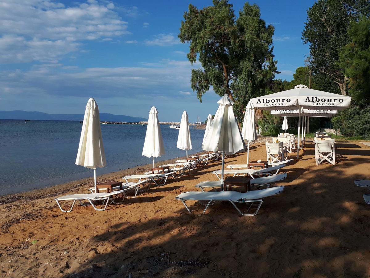 Albouro Seafront Apartments Кателиос Экстерьер фото